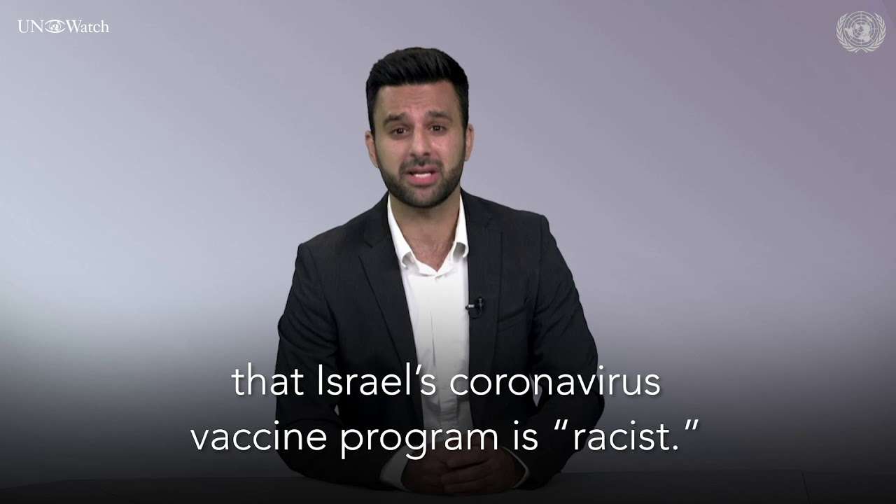 Israeli Arab Destroys U.N. Lies About ‘Racist Vaccine‘ Program